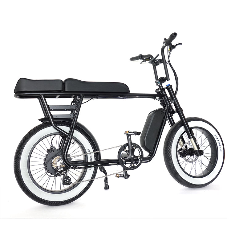 Retro Extended Electric Bike 